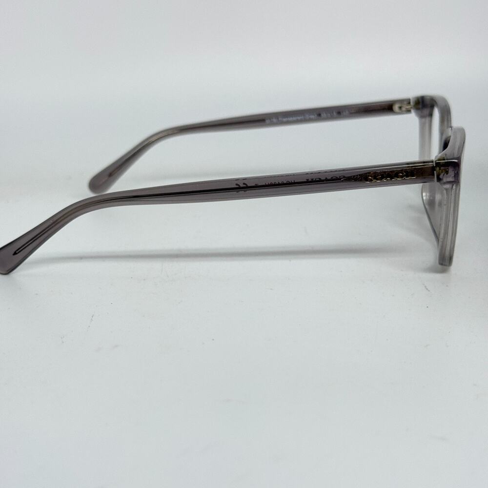 Coach Eyeglasses Frames HC6139U 5176 Transparent Grey Asian Fit 53-15-140 H19840 - Picture 4 of 7